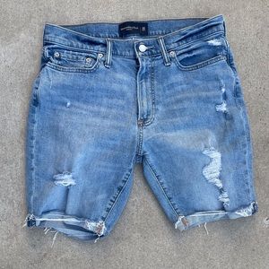 Abercrombie & Fitch Denim Shorts (Size 32)